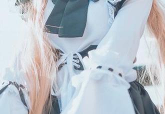 感谢Bambi(밤비)的高清CREAMSODA过膝袜套图：每天都有‘低’青的日子！