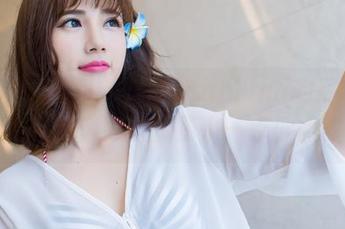 IMiss爱蜜社 – 许诺Sabrina的吊带小秀，精选穿搭就要来一点小俏皮