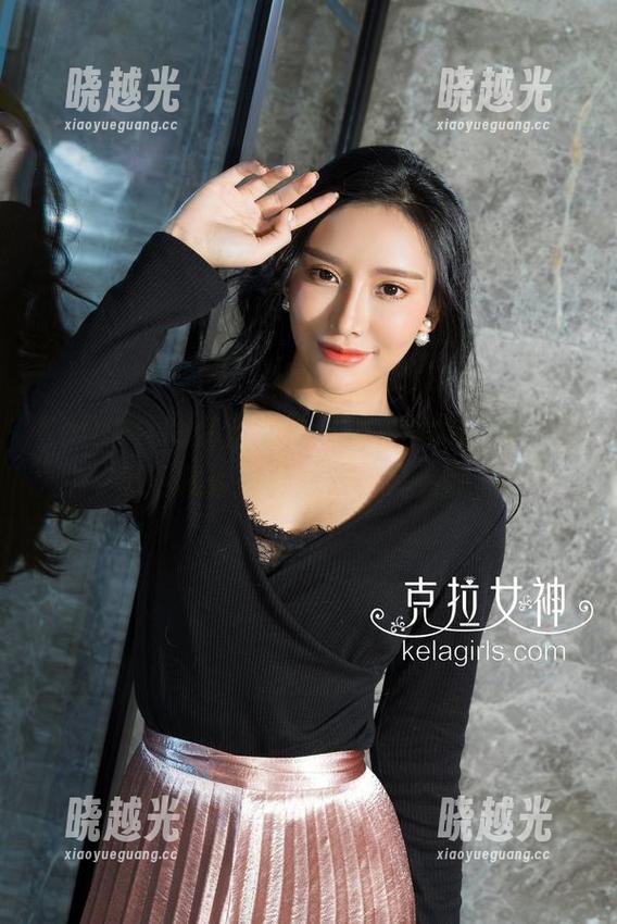 KelaGirls克拉女神 - 照片里的兰喏，性感得就像一杯冰饮，真有趣。