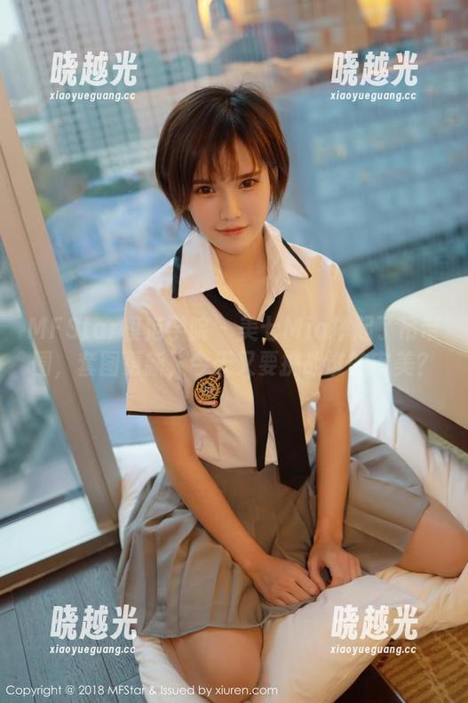 MFStar模范学院 - 美七Mia撑起了吊带圈，套图更新，今天又要挑战谁的审美？